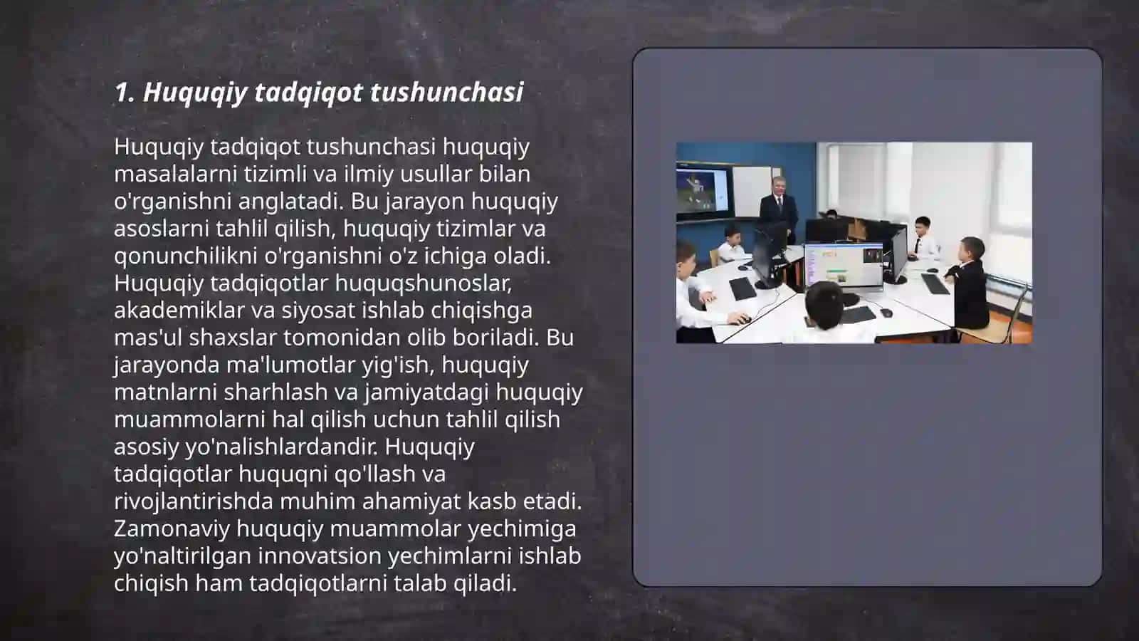 Huquqiy tadqiqot va ularning asosiy turlari 3