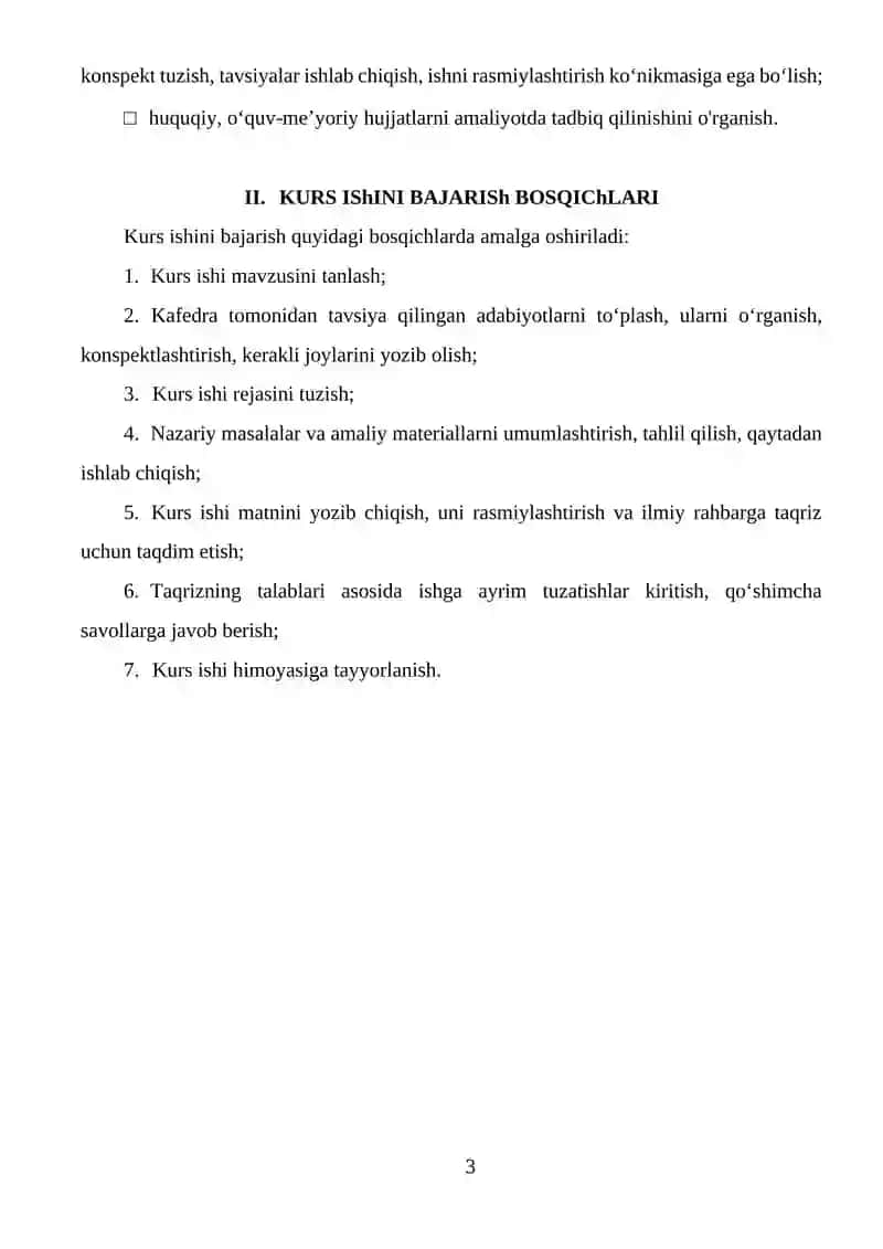 YOZISH VA UNI HIMOYA QILISh BO'YIChA 3