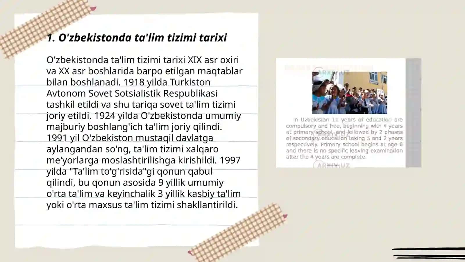O'zbekistonda ta'lim tizimi tarixi 3
