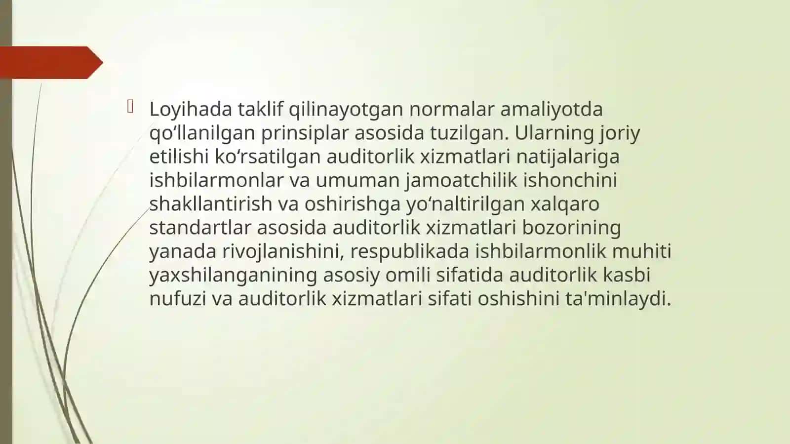 Халқаро аудит стандартларини таснифлаштириш ва Ўзбекистонда қўллаш масалалари 3