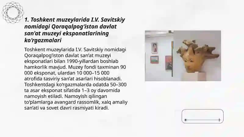 I.V.Savitskiy nomidagi Qoraqalpog‘iston davlat san’at muzeyi 3