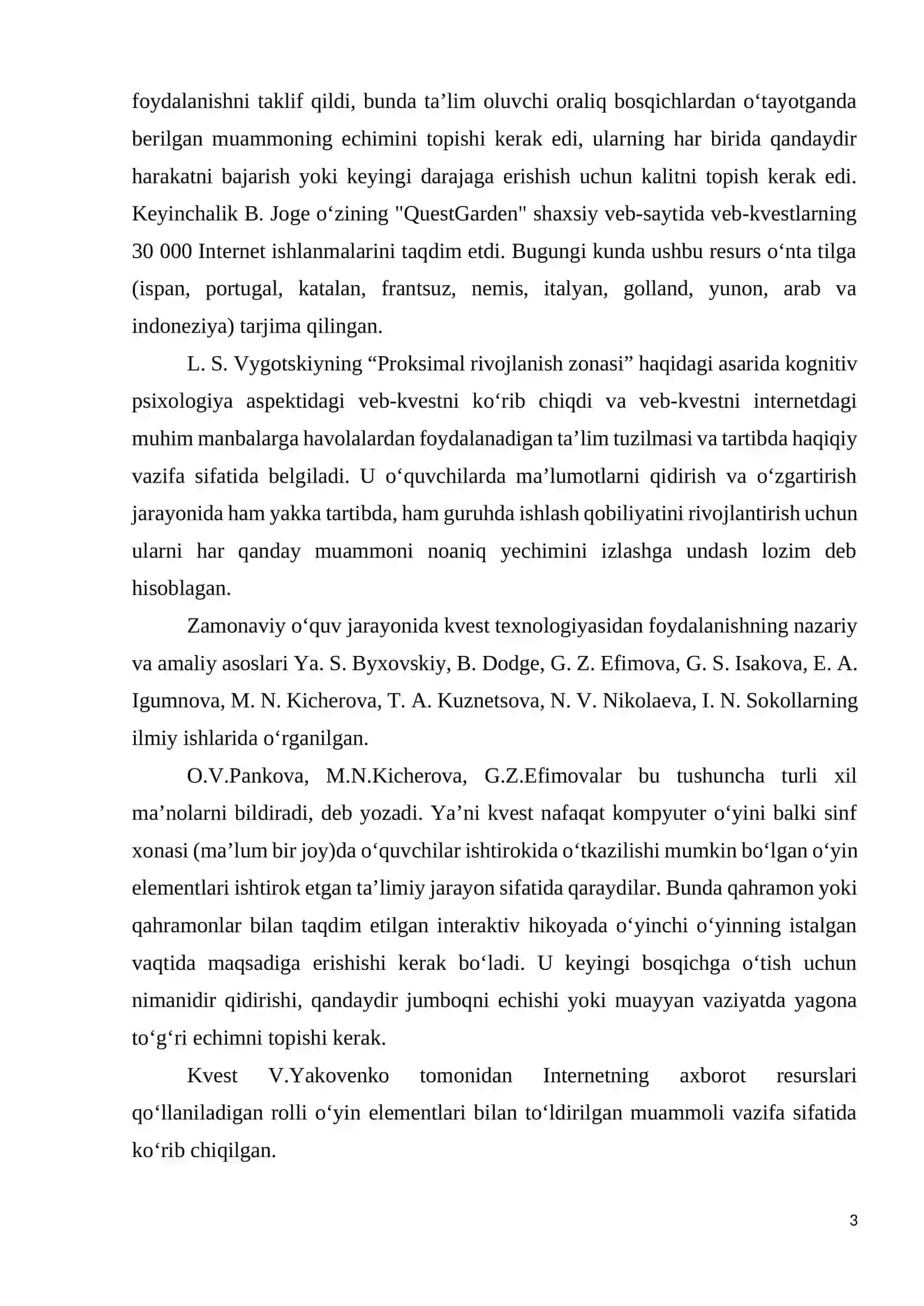 KVEST TEXNOLOGIYASINI TA’LIM JARAYONIDA QO‘LLANILISHI 3