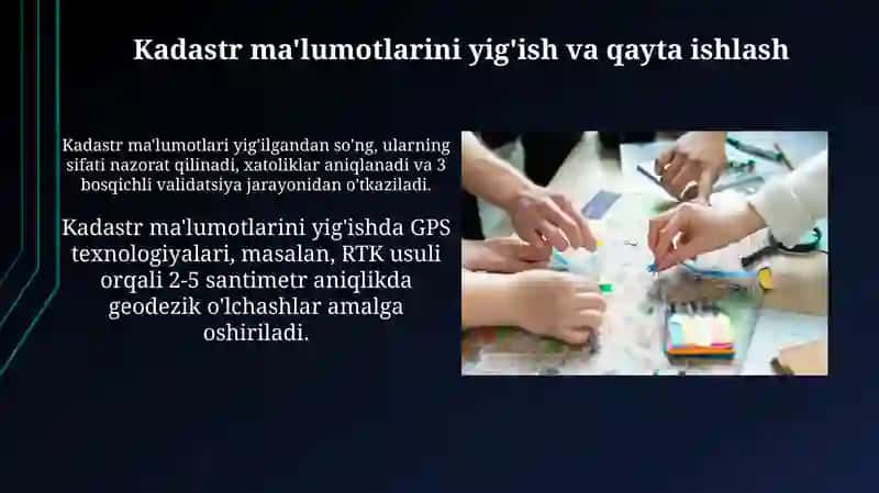 Tabiiy resurslar kadastrininig maqsadi,vazifasi va umumiy tizimi 3