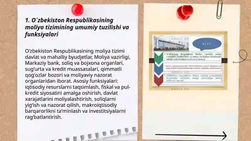 O`zbekiston Respublikasining moliya tizimi 3