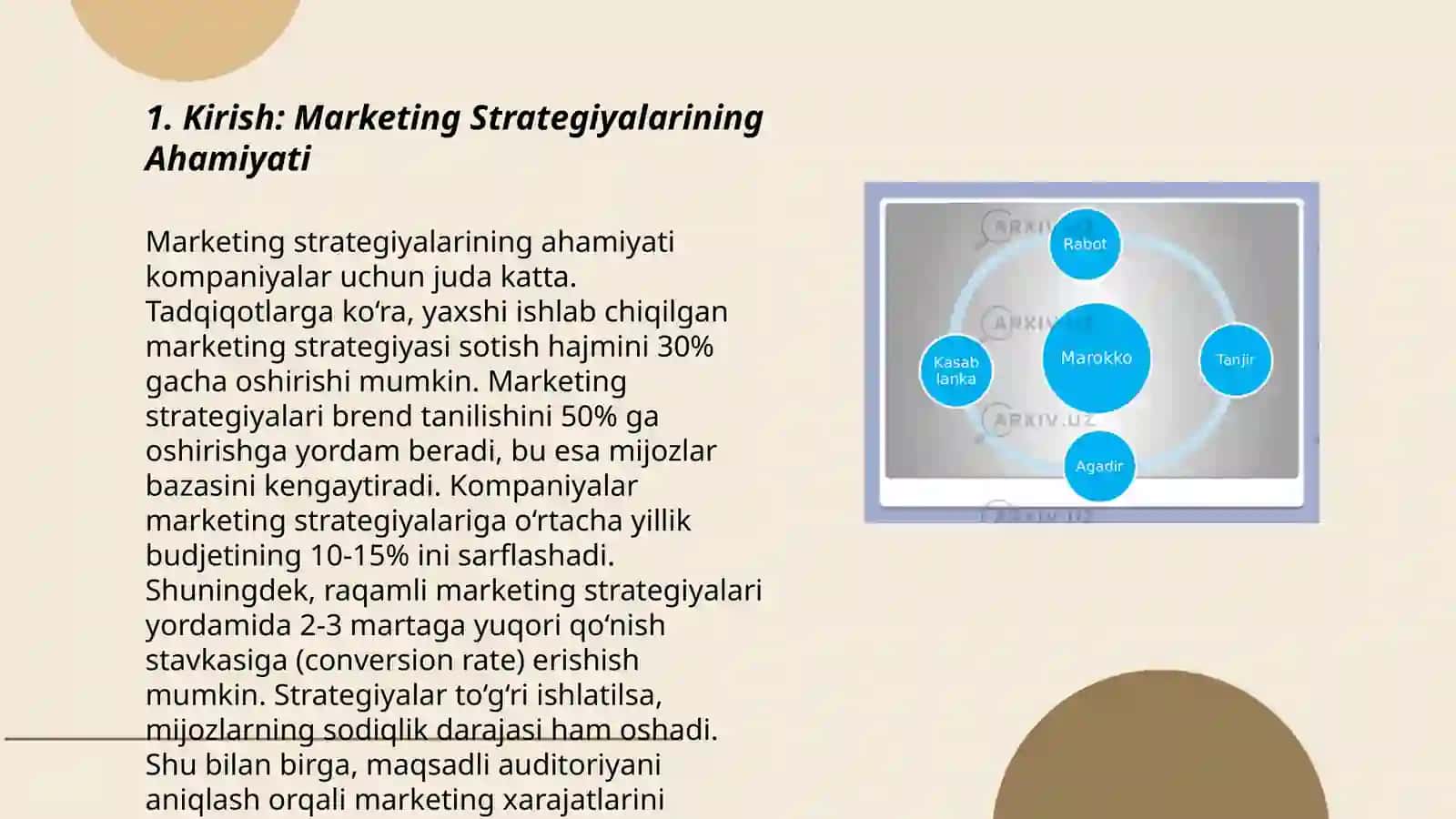 Mays Turizmning Sanoatda Rivojlanishda Marketing Stratigiya 3