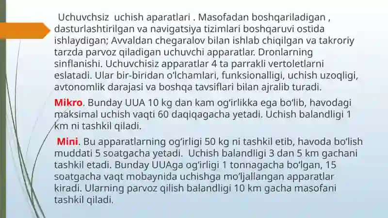 Uchuvchisiz uchish aparatlariva ayrofotosiyomka 3