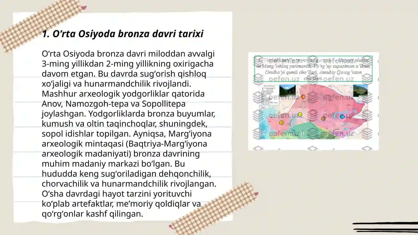 Oʻrta Osiyoning bronza va ilk temir davri koʻchmanchi chorvador xalqlari madaniyati 3