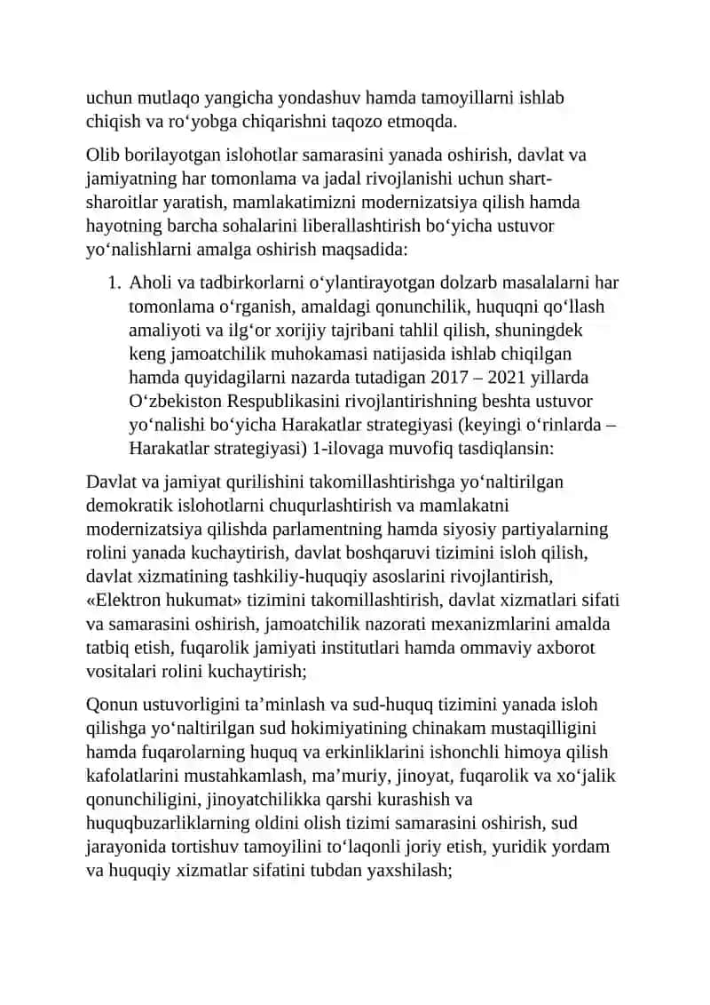 Harakatlar strategiyasi 3