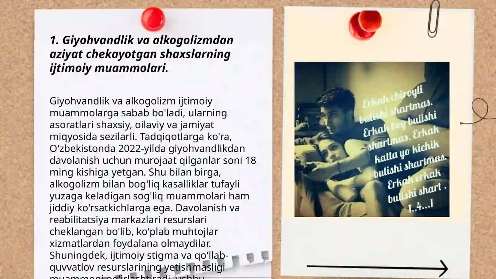 Giyohvand va Alkogolga Moyil Bolgan Shaxslar bilan Ijtimoiy Ish 3