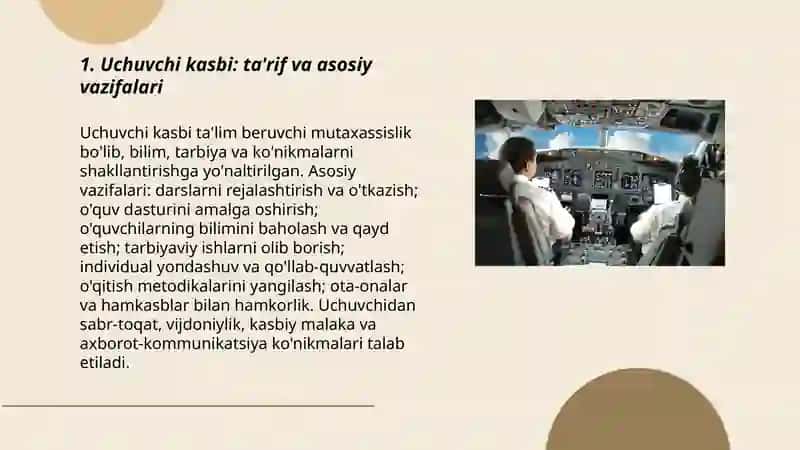 Uchuvchi kasbi 3