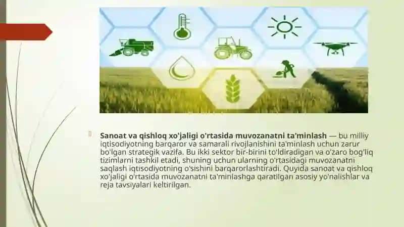 Milliy iqtisodiyotning muvozanatli va mutanosibli rivojlanishi 3
