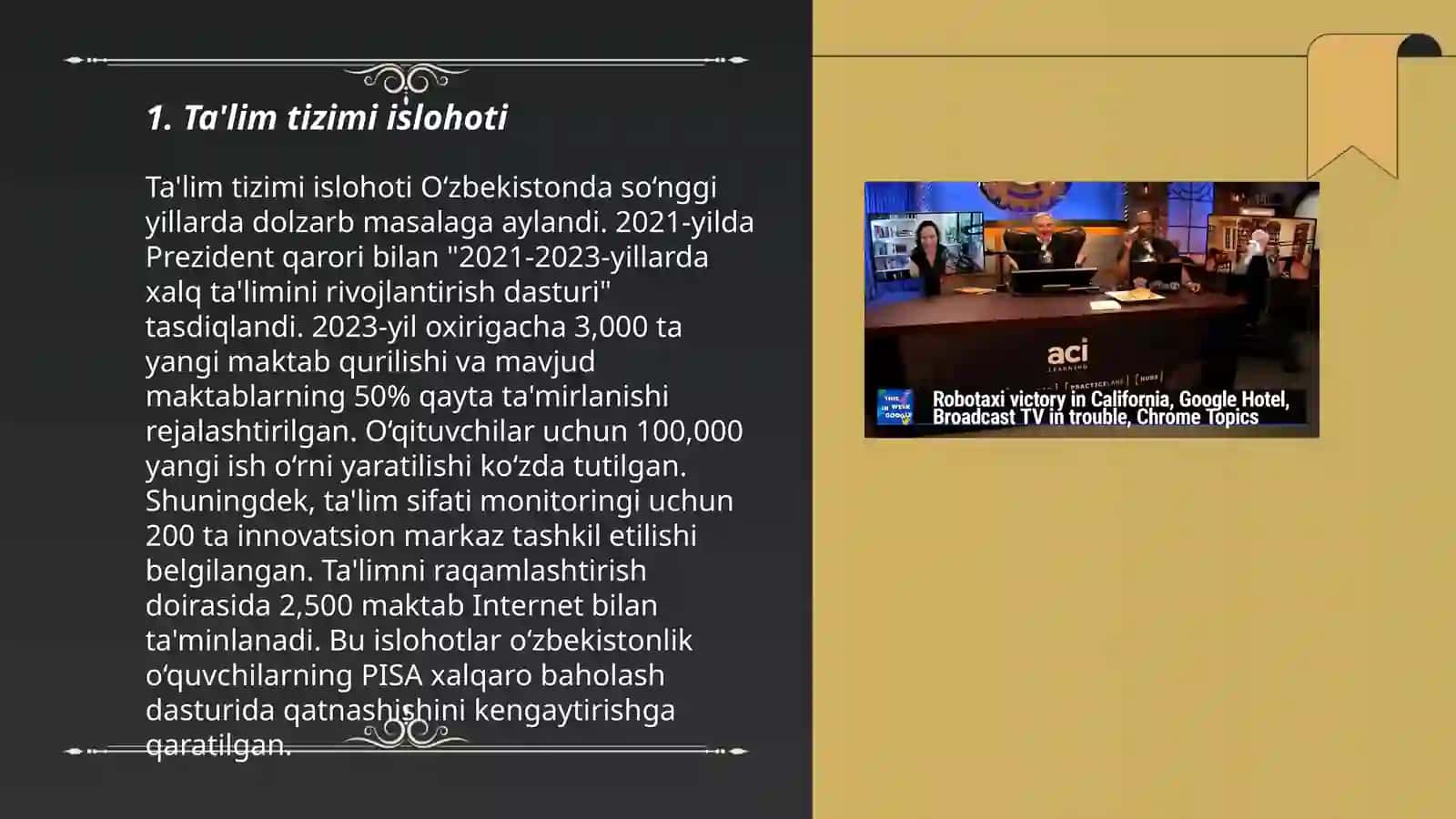 Taʼlim toʻgʻrisidagi qonun kadrlar tayyorlash milliy dasturi 3