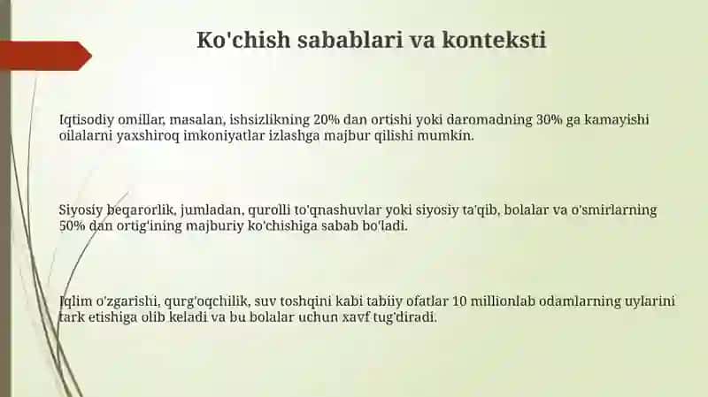 Migratsiyavamajburiykòchishningbolalarvaòsmirlargatasiri 3