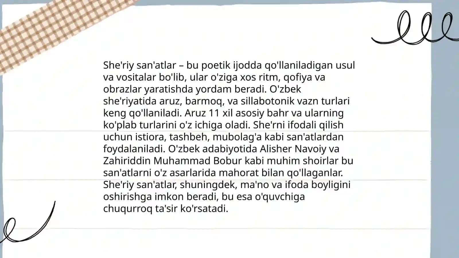 Badiiy tasvir va ifoda vositalari 3