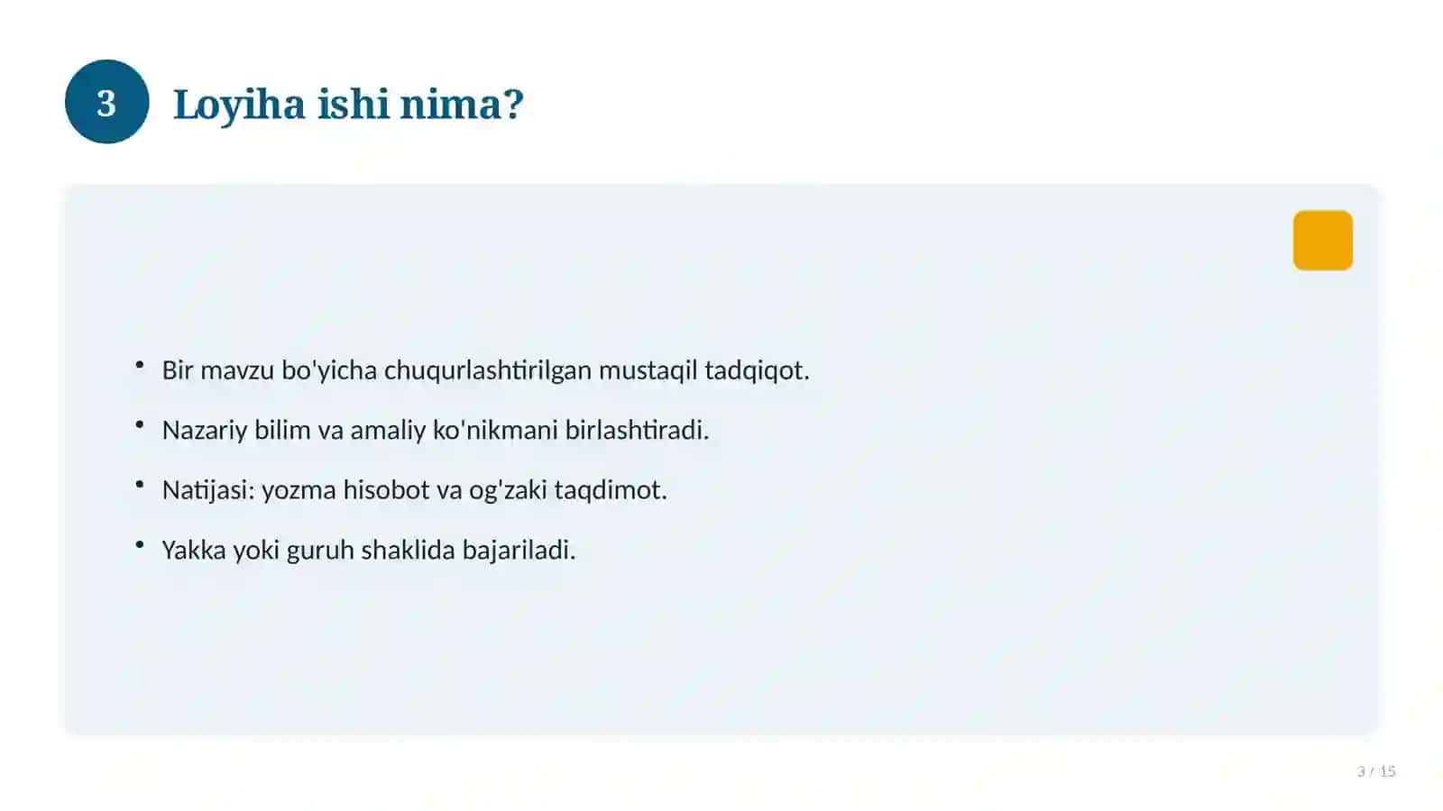 6-sinf matematika fanidan loyiha ishi 3