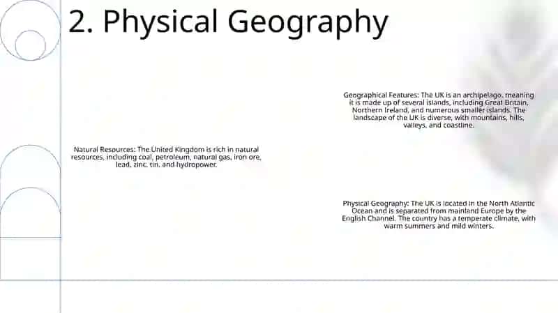 The Natural Resources And Geographical Features Of The United Kingdom 3