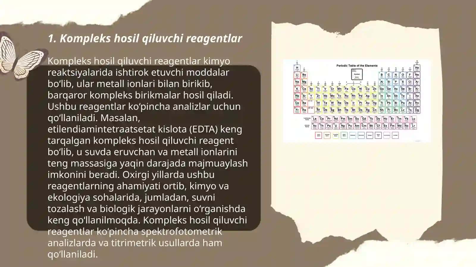 Analitik kimyoda organik reagentlarning qoʻllanilishi 3