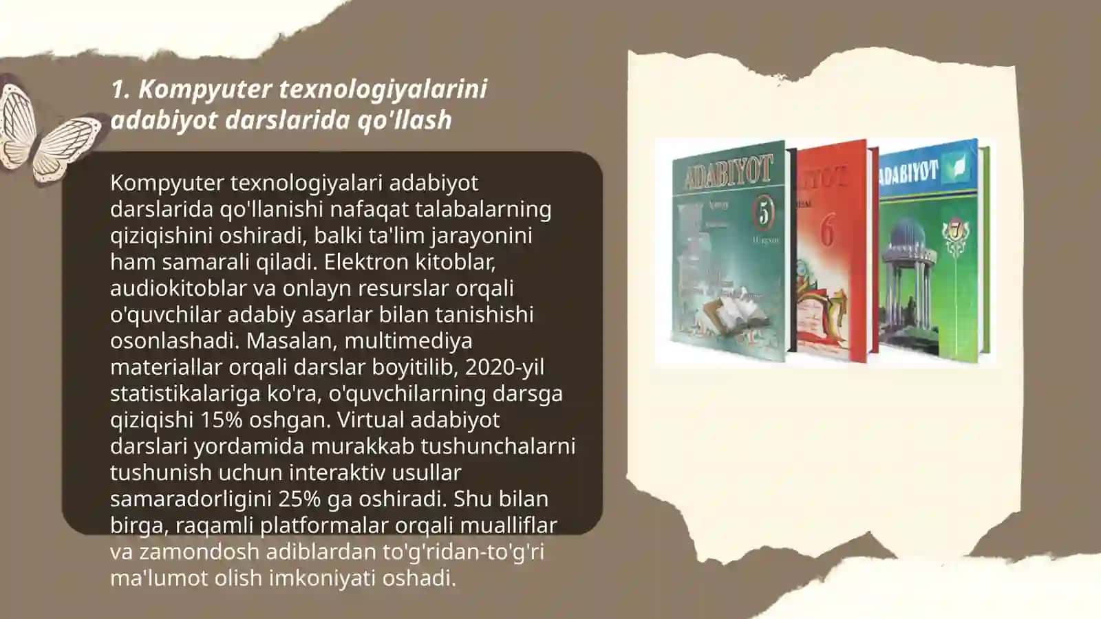 Adabiyot o'qitishda darslarni kompyuterlashtirish 3