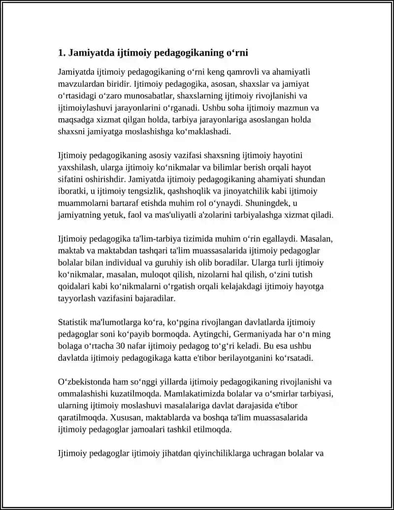 IJTIMOIY -PEDAGOGIK TRENING MAZMUNI MOHIYATI QOʻLLASH 3