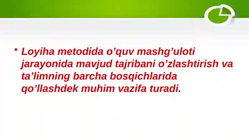 Ta`lim loyiha texnologiyasi 3