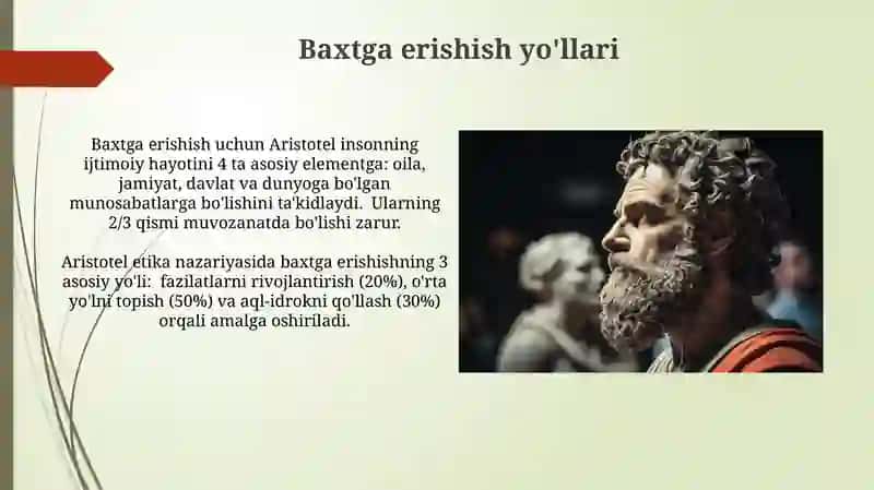 Aristotel etikasi 3