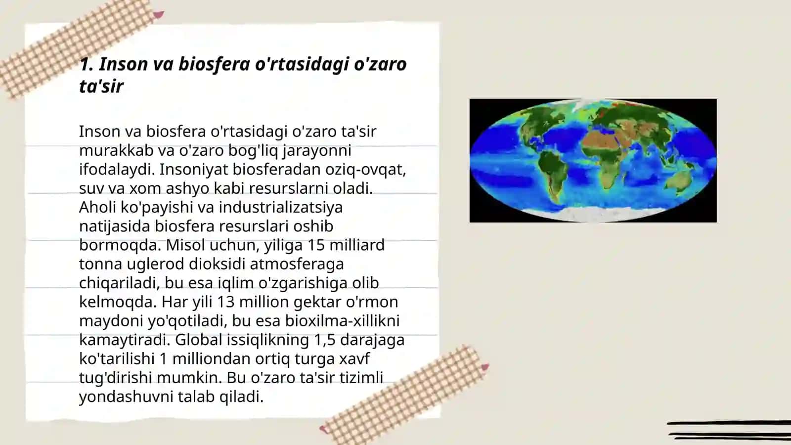 Inson-biosfera evolyutsiyasining zaruriy bosqichi 3