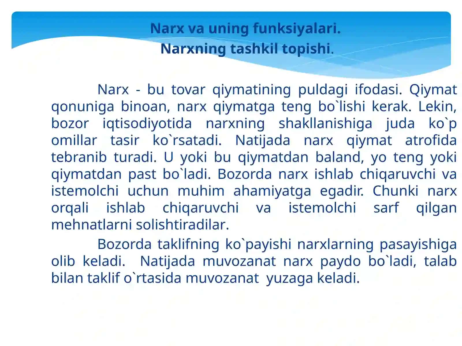Sof raqobat sharoitida ishlab chiqarish hajmi va unga ta’sir etuvchi omillar 3