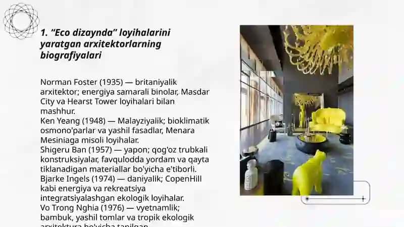 "Eco dizaynda" arxitektura yaratgan odamlar 3
