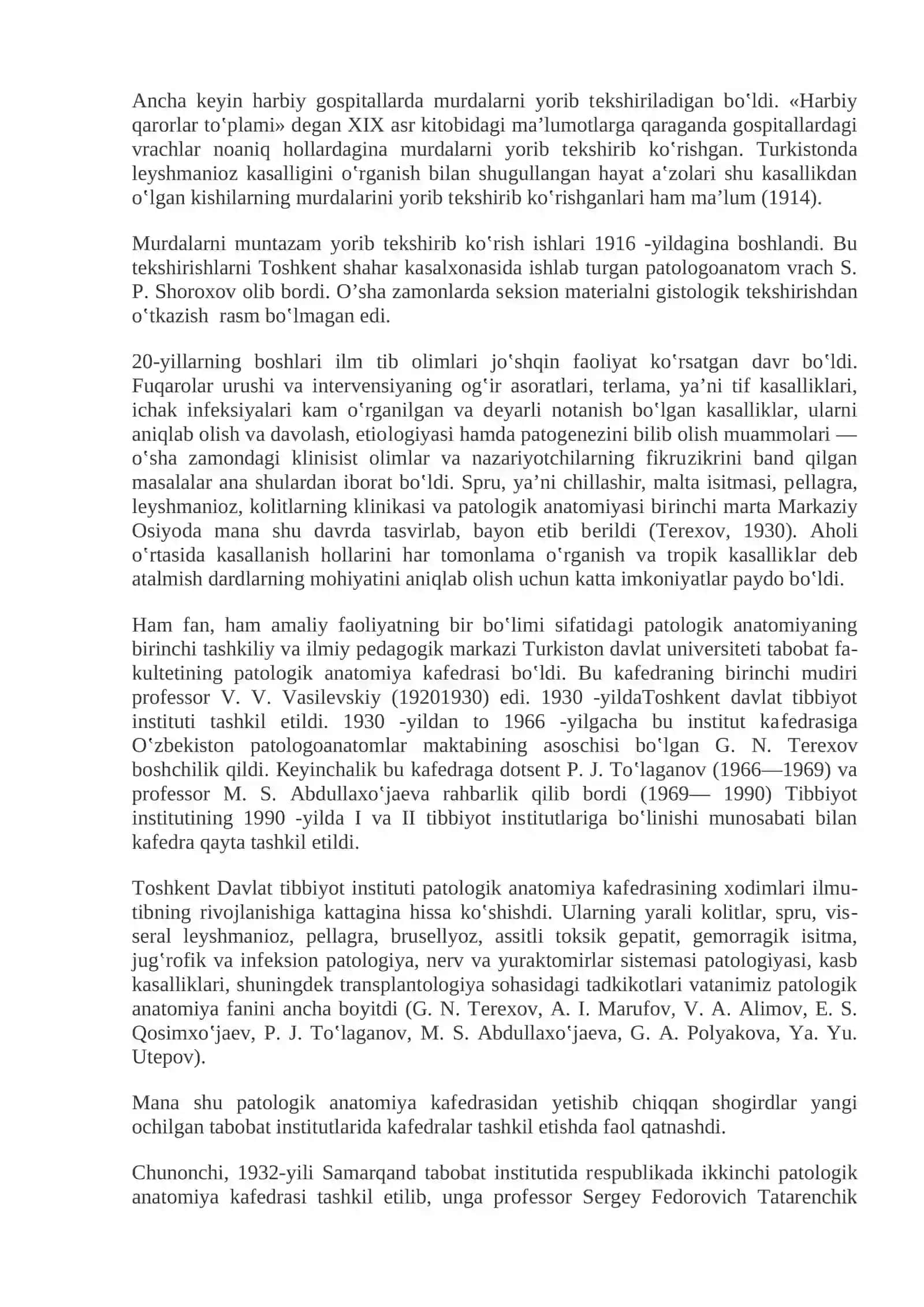 Patologik anatomiya faniga kirish. Hujayra alterasiyasi 3
