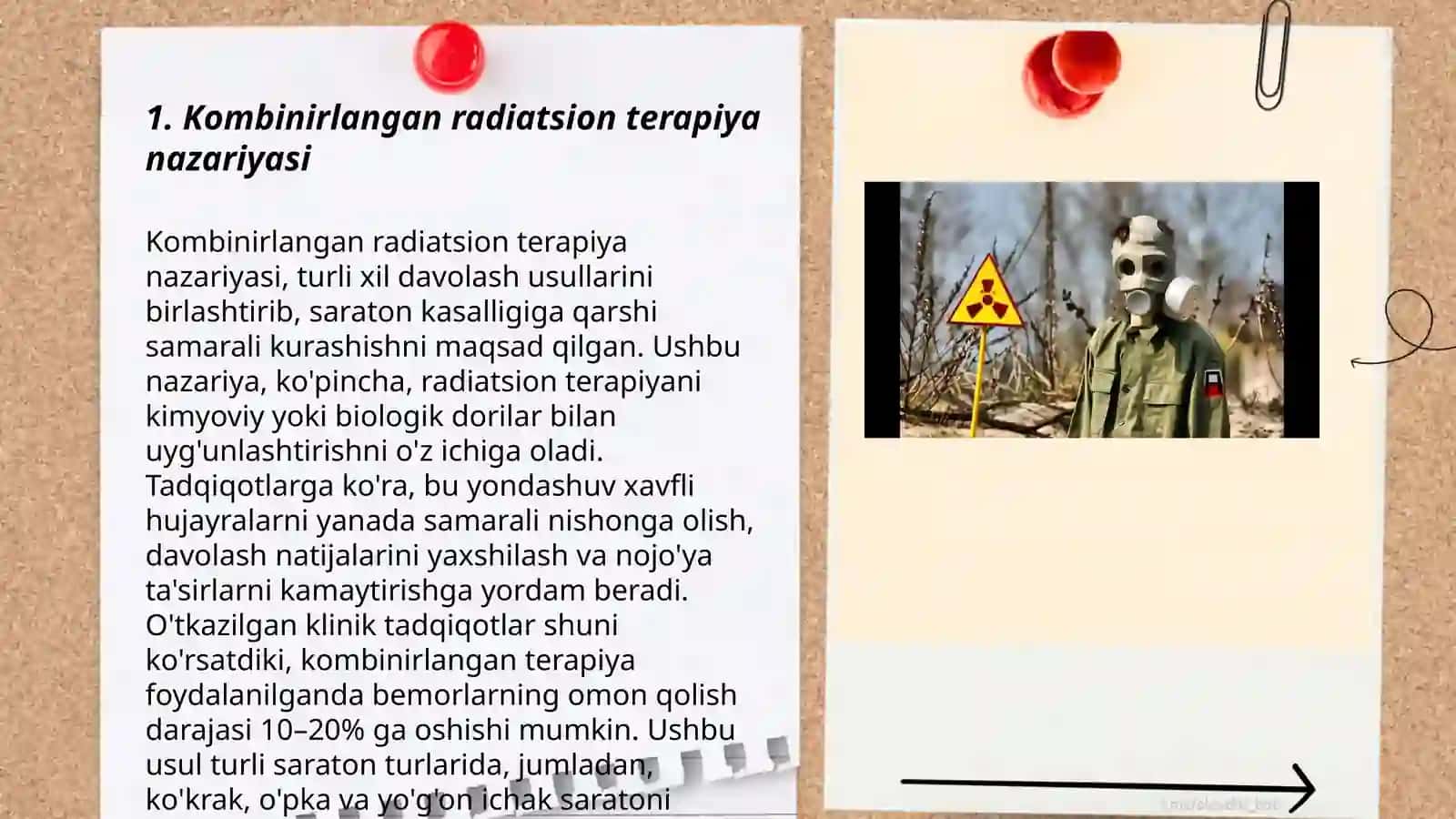 Kombinirlangan radiarsion zararlanish dala terapiyasi 3