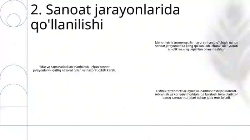 Monometrik Termometrlar 3