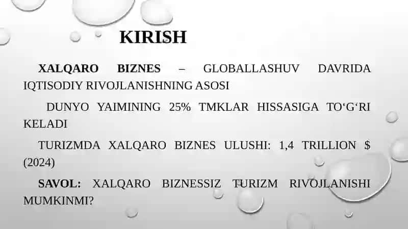 Xalqaro biznesning mazmuni va strategiya asoslari 3