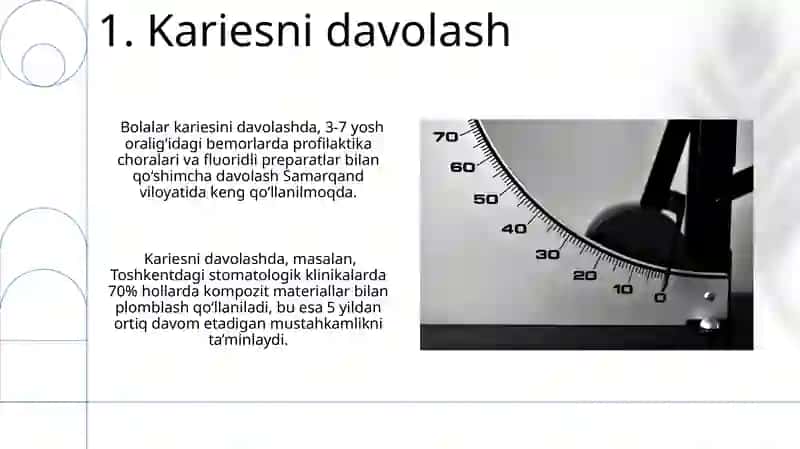 Karies haqida tushuncha. Karies kovaklarining tasnifi 3