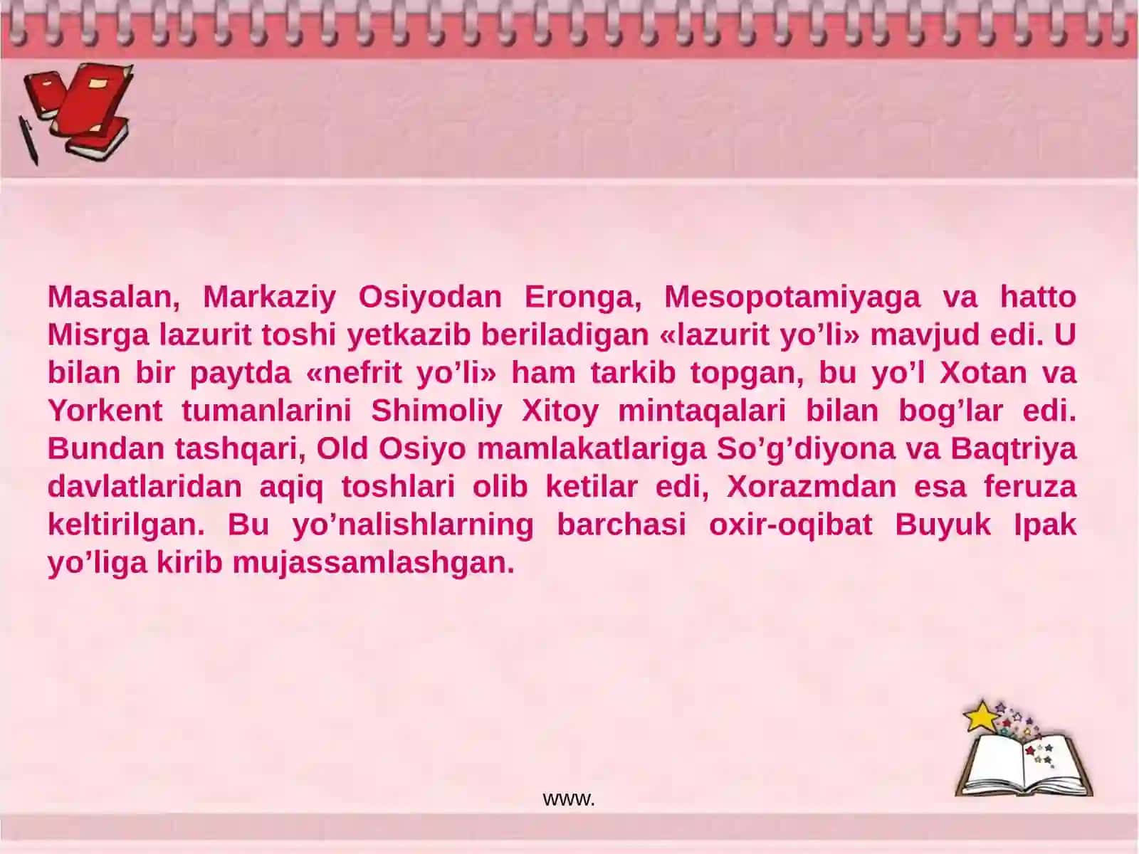 Buyuk Ipak yo’li 3