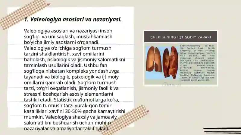 Giyoxvandlikni oldini olishda valeologik yondashuvlari 3