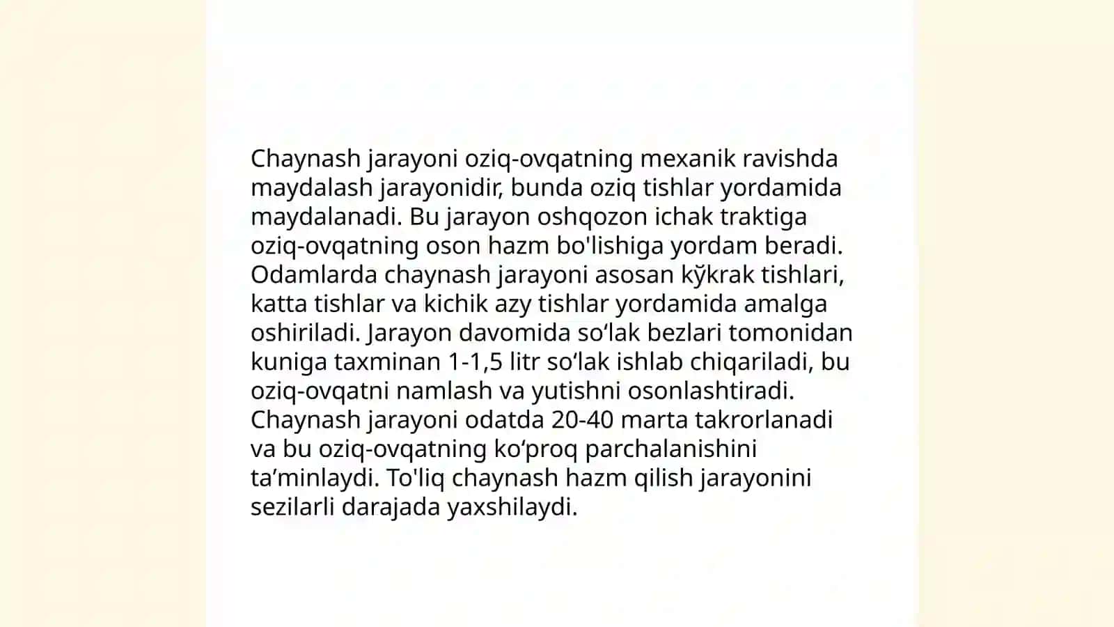 Chaynash jarayoni 3