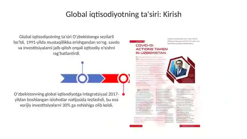 Glaballashgan iqtisodiyotning O'zbekistonga ta'siri 3