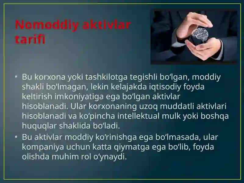 Nomoddiy aktivlar 3