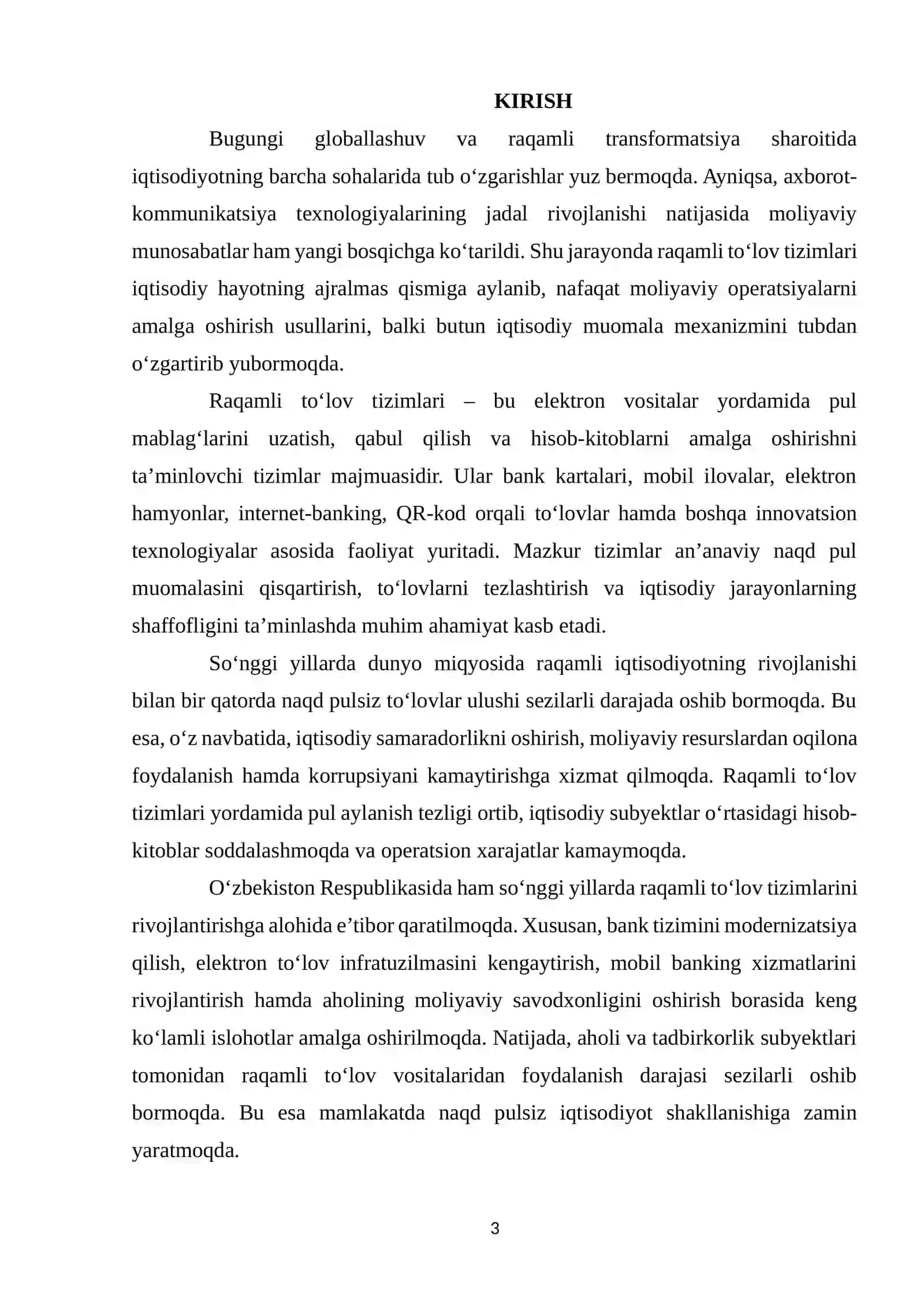 RAQAMLI TO‘LOV TIZIMLARI VA ULARNING IQTISODIY MUOMALADAGI ROLI 3