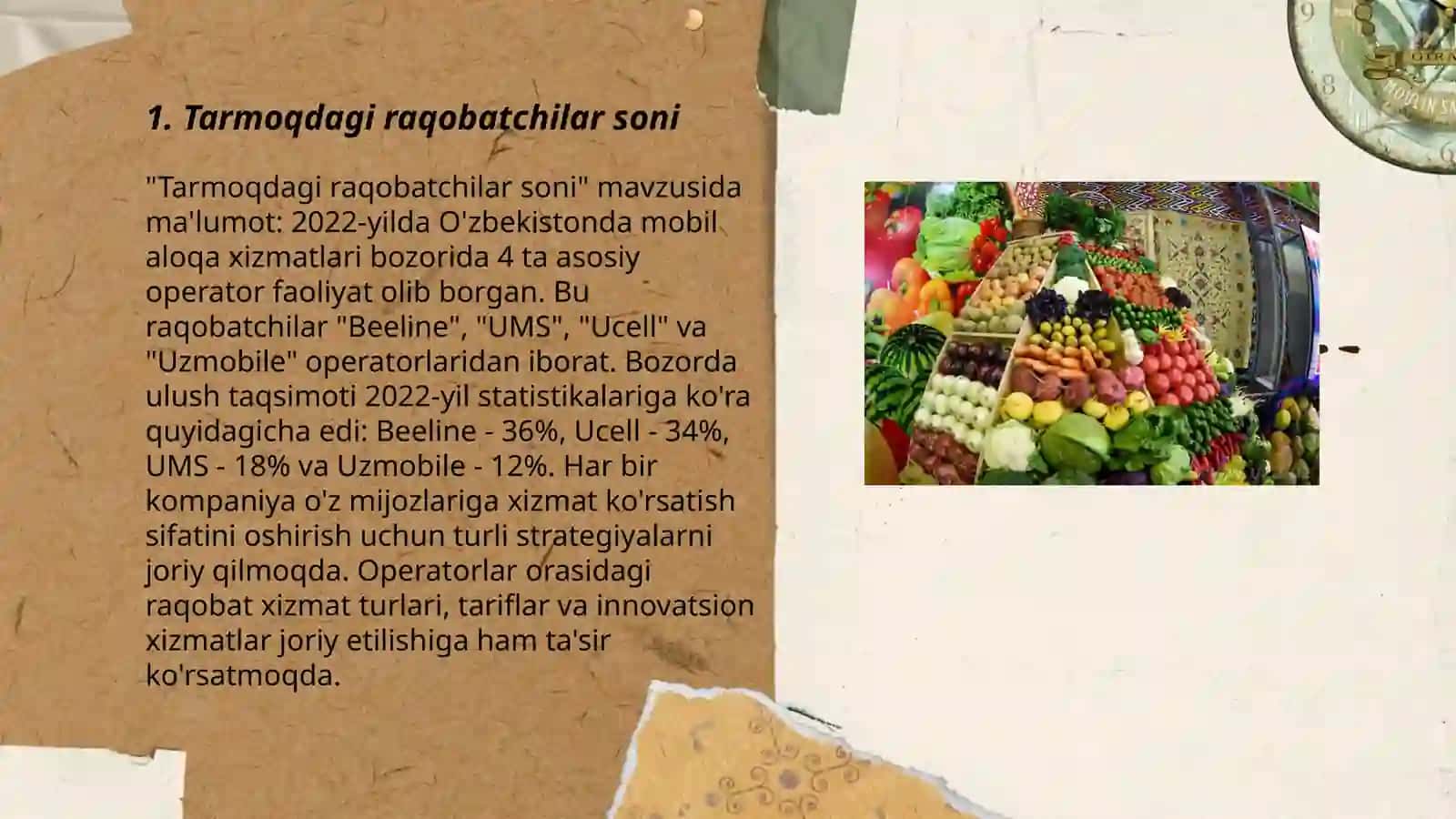 Tarmoqda raqobatchilik kuchlari va ularning tasiri 3