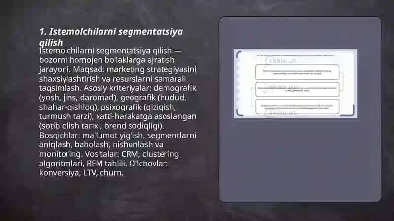 Istemolchilar bilan munosabatlarini boshqarishning asosiy elementlari 3
