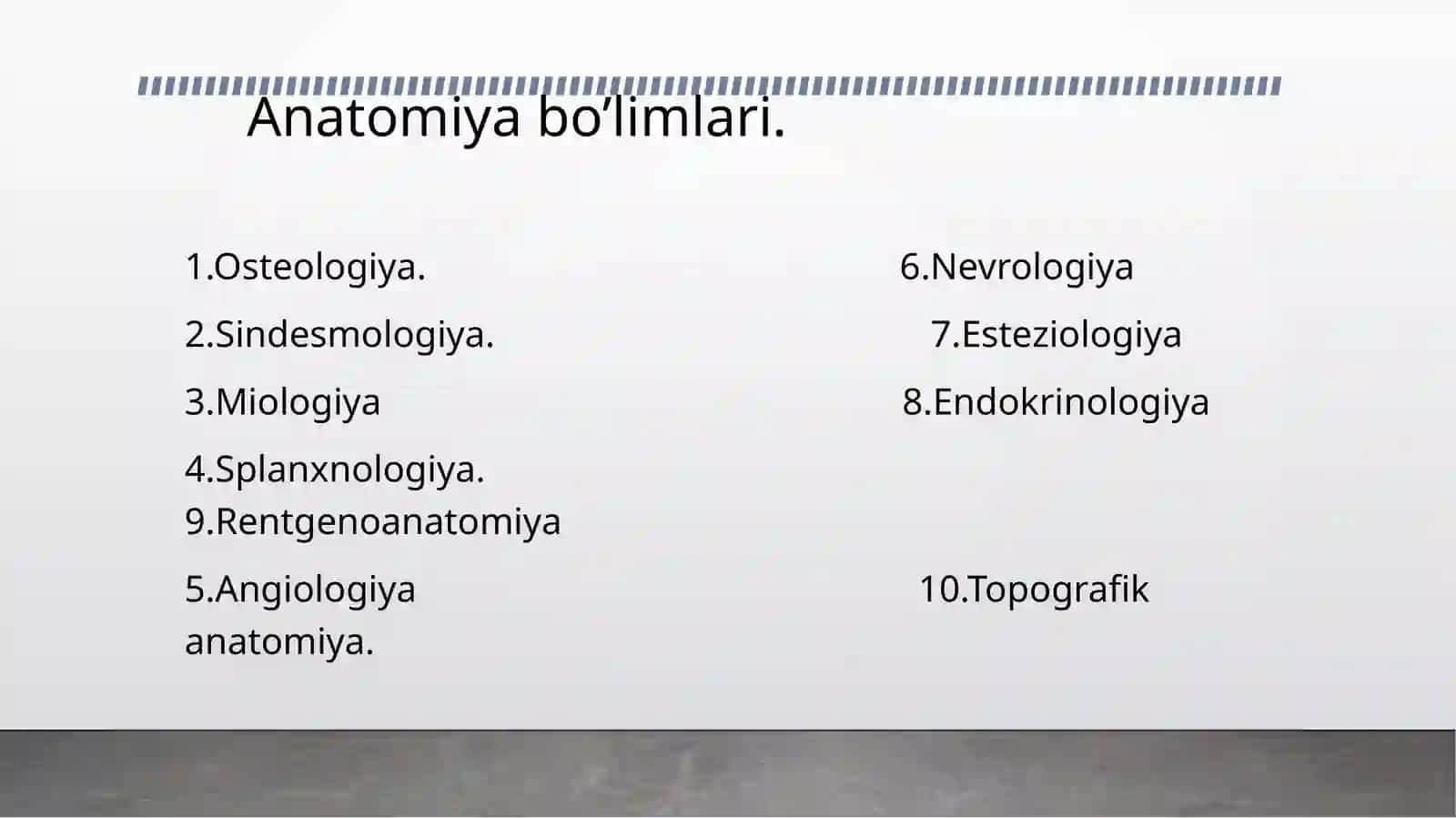 Umumiy osteologiya 3