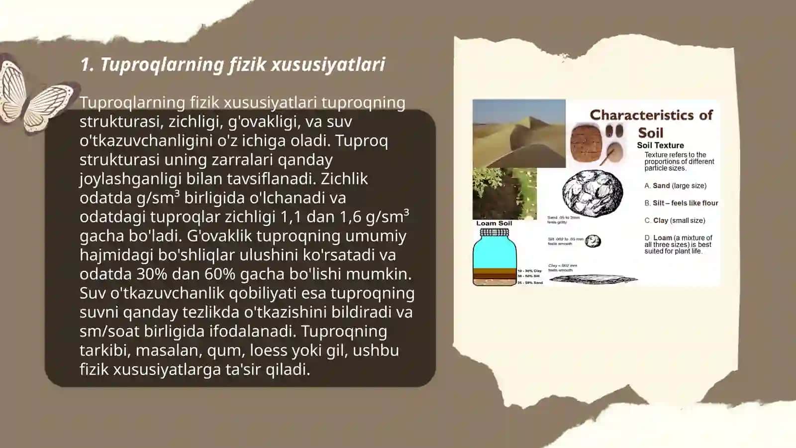 Tuproqlarning fizik xususiyatlari 3