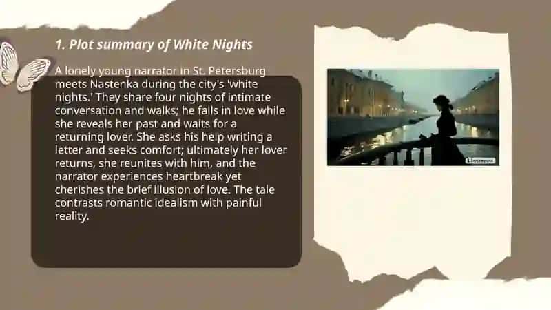 Fyodor Dostoyevskiy "White Nights" 3