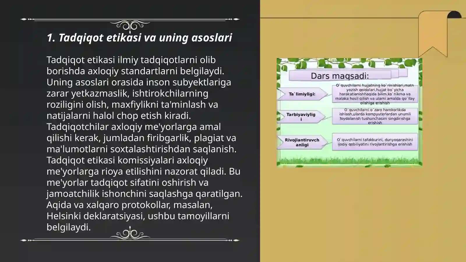 Tadqiqot etikasi va akademik halollik 3