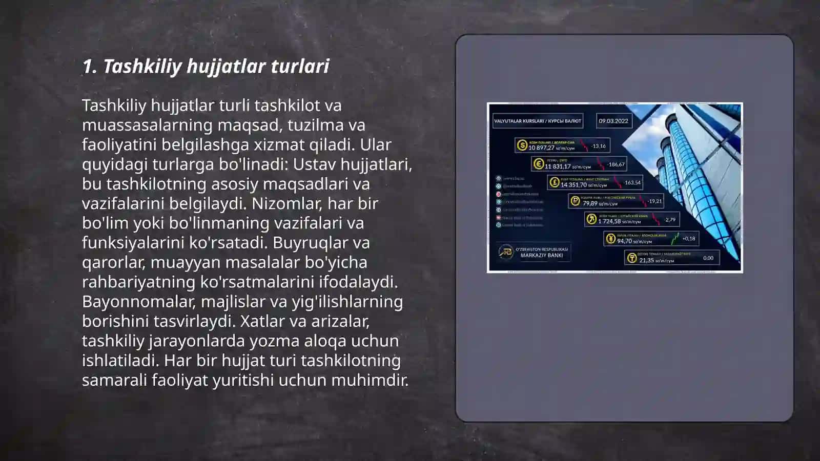 Tashkiliy hujjatlar va ularni rasmiylashtirish 3