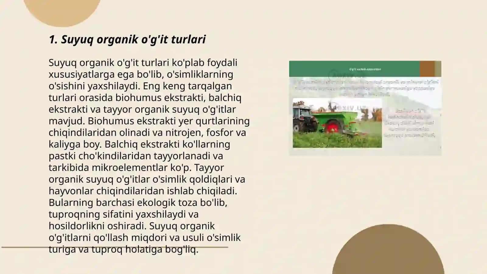 Suyuq organik ogitlarni sepish mashinalari 3