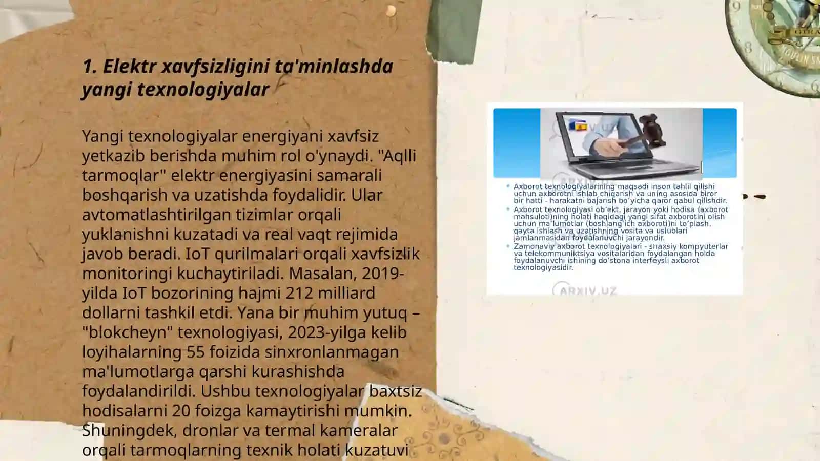Elektr xavfsizligini ta'minlovchi zamonaviy texnika-texnologiyalar 3