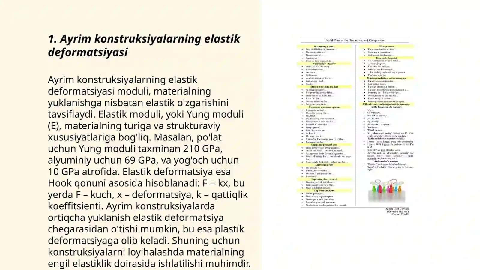 Ayrim konstruksiyalarni deformatsiyasini aniqlash 3