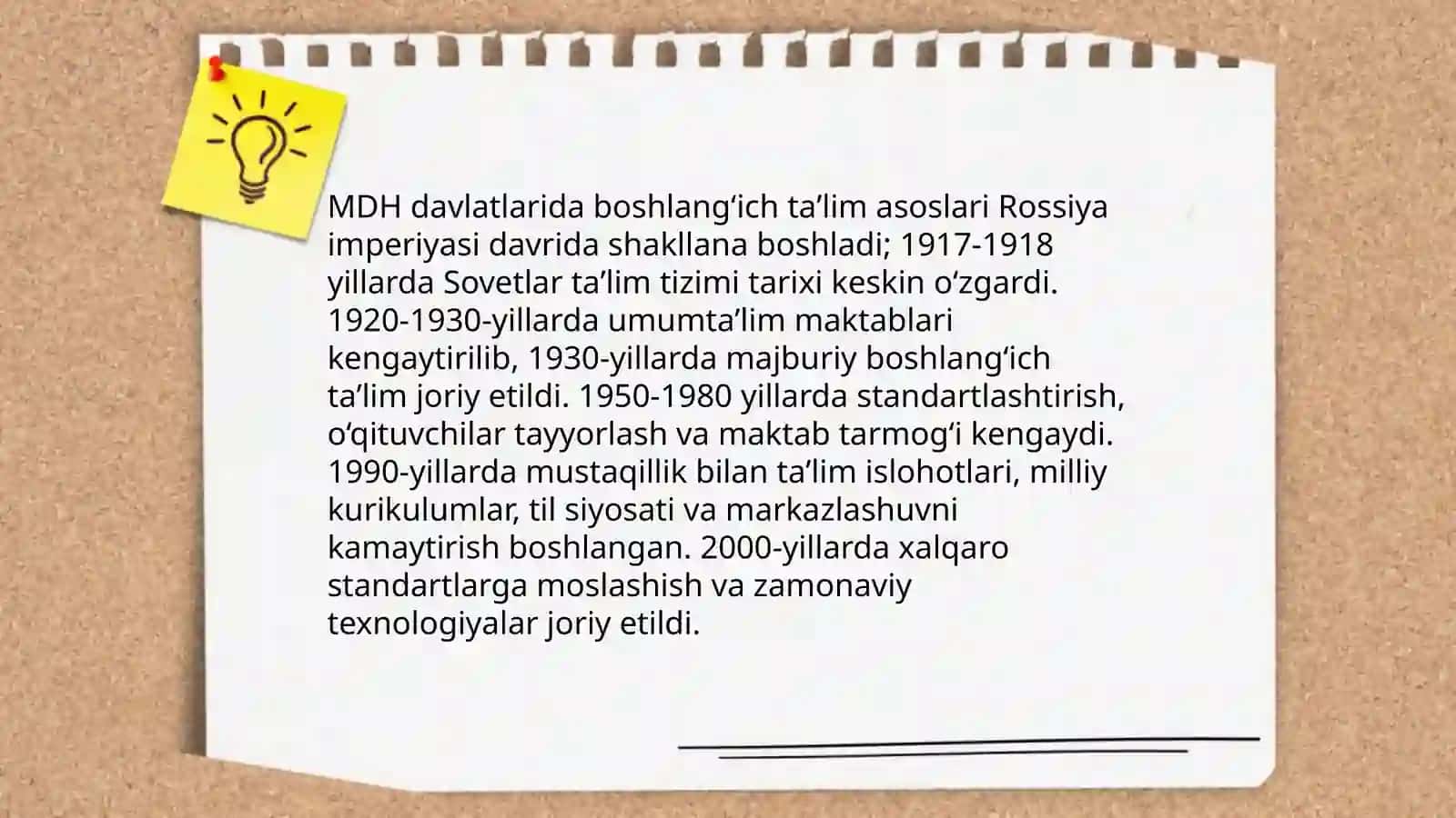 MDH davlatlarida boshlangʻich taʼlim tizimi va oʻziga xos xususiyatlar 3